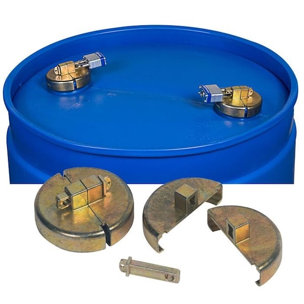 Justrite Justrite Drum Lock Set for Plastic Drums - Pair 8509 - main